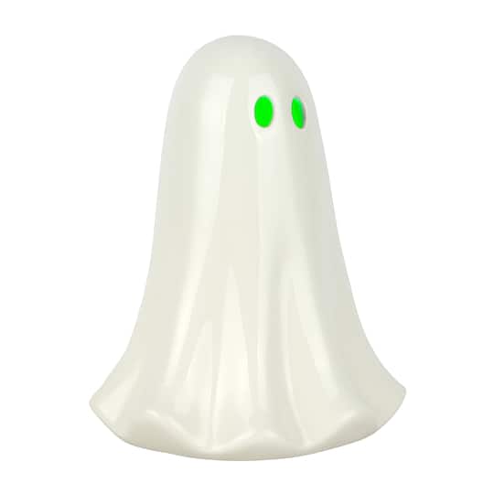 White Light-Up Ghost Tabletop Décor by Ashland